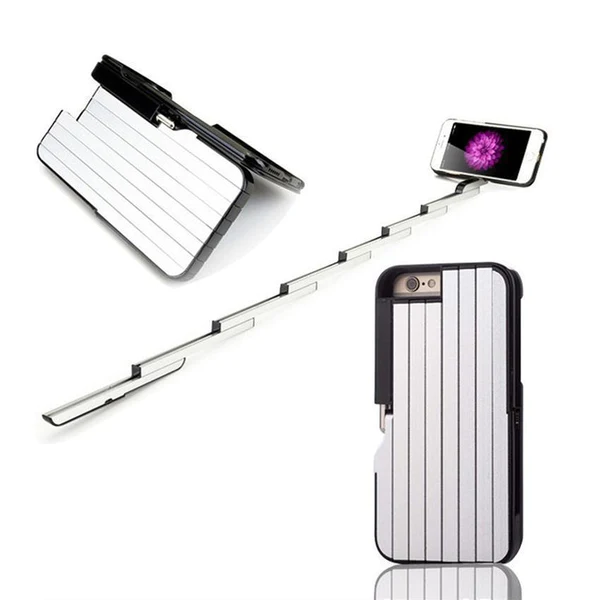 Custodia per selfie stick in alluminio 3 in 1 per iPhone