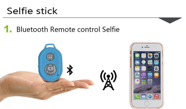 Hliníkové puzdro na selfie tyč 3 v 1 pre iPhone