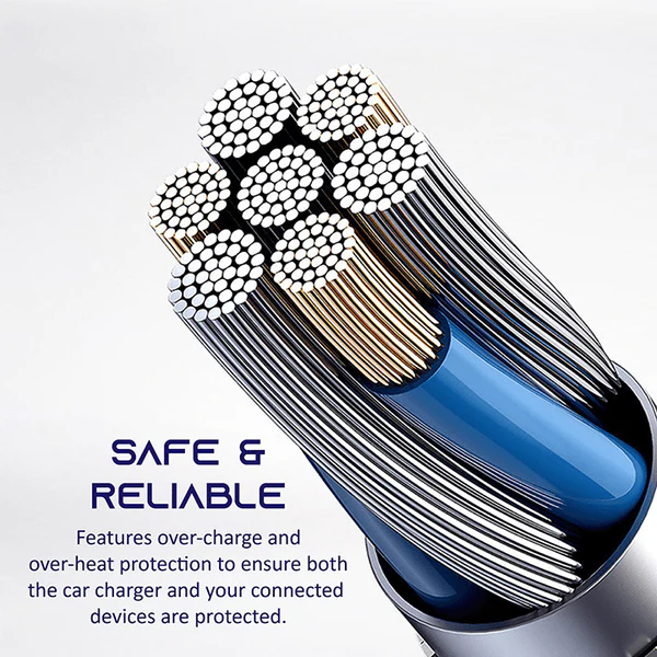 3-yn-1 Dual Car Charger