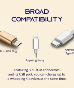 3-yn-1 Dual Car Charger