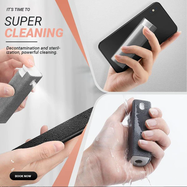 3 yn 1 Fingerprint-proof Screen Cleaner