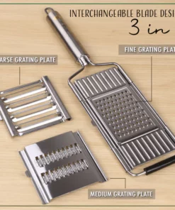 I-3-in-1 ye-Food Slicer Grater