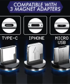 3-in-1-LED-Magnetladekabel