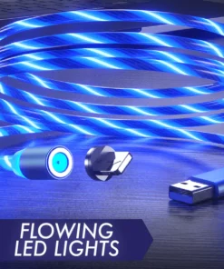 3 in 1 LED Magnetic Charging Cable