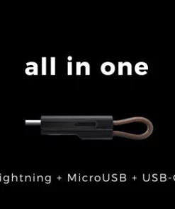 Kabel Rantai Kunci USB 3 dalam 1