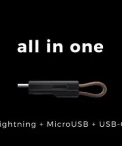 3-in-1 USB-sleutelhangerkabel