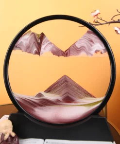 3D underwater landscape hourglass