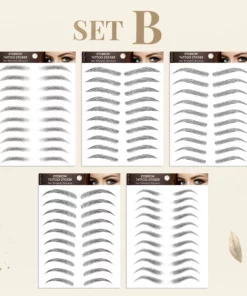 4D Waterproof Authentic Brow Sticker