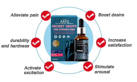 AAFQ® PRO Secret Drops для сильних чоловіків