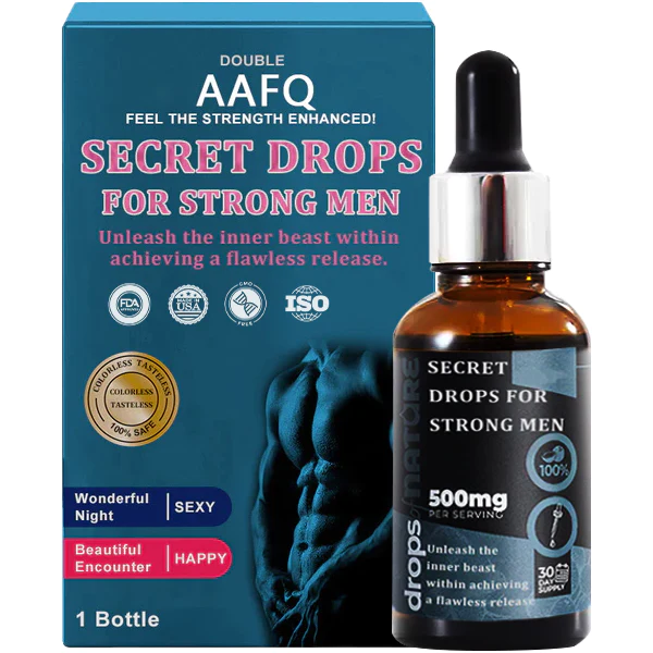 AAFQ® PRO Asirin Drop ga Ƙarfafan Maza