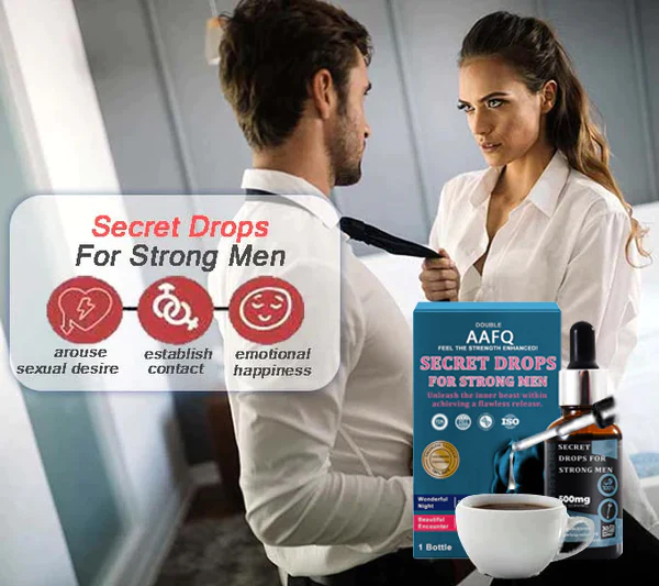 AAFQ® PRO Secret Drops для сильних чоловіків