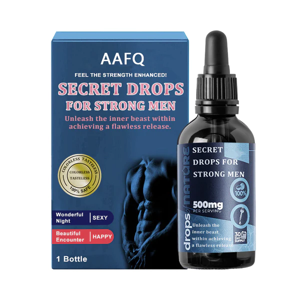 मजबूत पुरुषों के लिए AAFQ®सीक्रेट ड्रॉप्स
