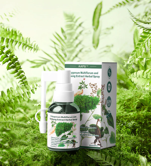 AAFQ™ Polygonum Multiflorum and Ginseng Extract Herbal Spray