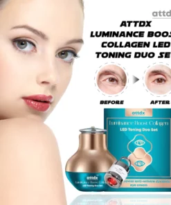 ATTDX LuminanceBoost Collagen LED Toning Duo Set