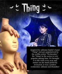Adam's Family Thing Costume Décor