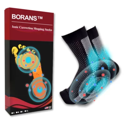 AAFQ™ Tourmaline Ionic Correction Shaping Socks