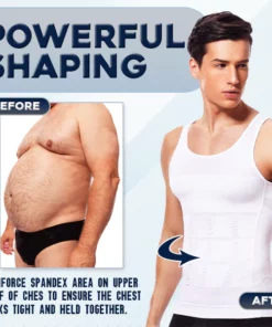 Body-Shaping Men Abs Vest