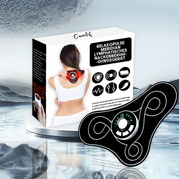 ʻO Ceoerty™ RelaxoPulse Meridian Lymphatisches Nackenberuhigungsgerät