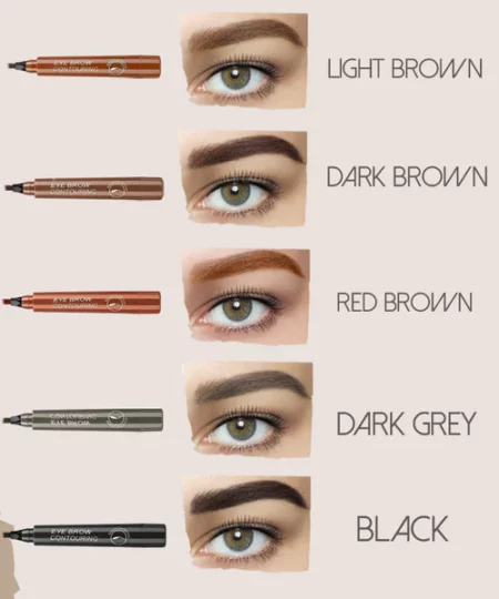 ChordBeaux™ 4 Tipped Precision Brow Pen