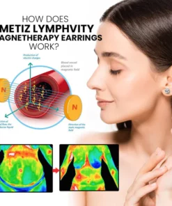 Cuzvc™ Metiz Lymphvity Magnetherapy Earrings