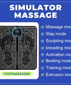 Dobshow™ EMS Pulse Heat Transfer Technology Therapeutic Massage Cushion