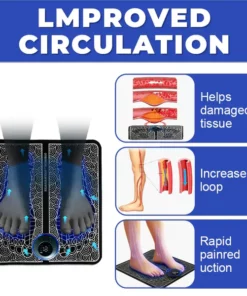Dobshow™ EMS Pulse Heat Transfer Technology Therapeutic Massage Cushion