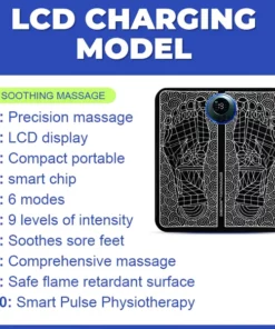 Dobshow™ EMS Pulse Heat Transfer Technology Therapeutic Massage Cushion
