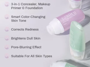 EZROLII™ Color Changing Instant Pore Fix Primer