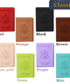 Easy-Travel Leather Passport Holder