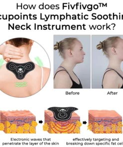Fivfivgo™ Acupoints Lymphatisches beruhigendes Nackeninstrument