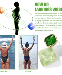 Futusly™ Lymphatic Drainage Tourmaline Energy Earrings