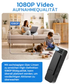 GFOUK™ SPYSAFE Kindermädchen-Kamera Full HD