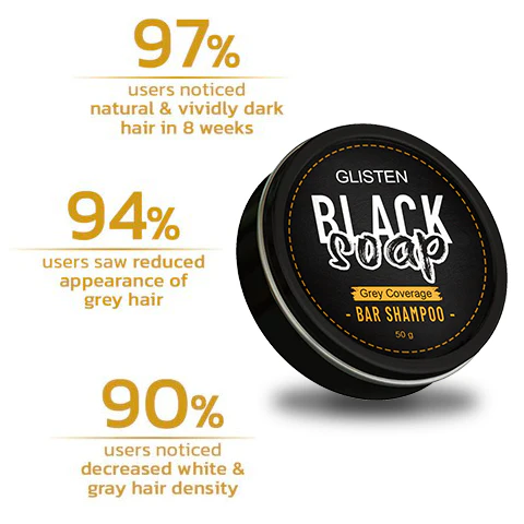 Glisten™ Magic - Hair Darkening Bar Soap