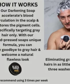 Glisten™ Magic - Hair Darkening Bar Shampoo