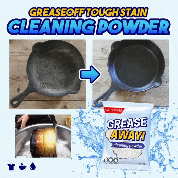 Polvo limpiador para manchas resistentes GreaseOff