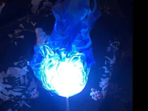 Halloween Wizard Levitating Fireball Costume