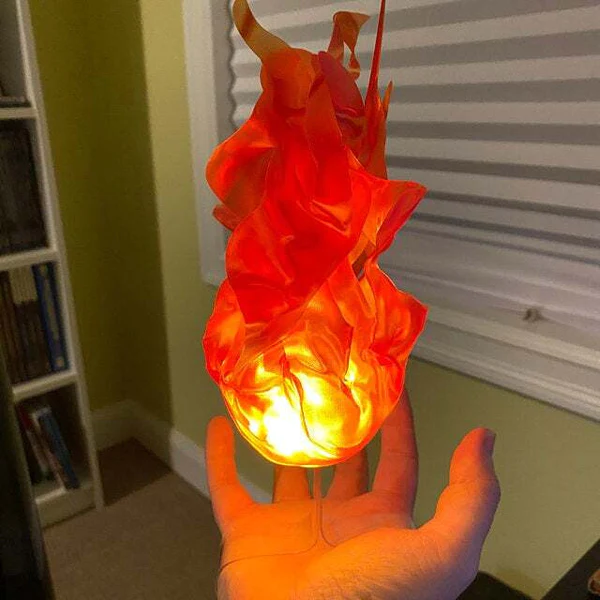 Halloween Wizard Levitating Fireball Kostuum