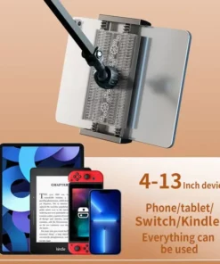 Hidden Bedside Phone Tablet Holder Retractable