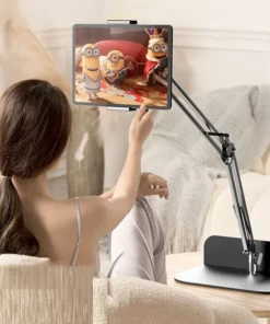 Hidden Bedside Phone Tablet Holder Retractable