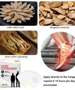 Higher™ Herbal Height Growth Patch