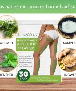 LeanVita™ Beinschlankheits- & Cellulite-Pflaster
