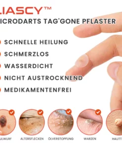 Liascy™ MicroDarts TAG'Gone Pflaster