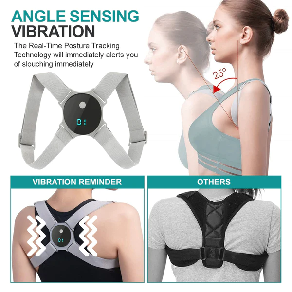 I-Luhaka™ EMS PRO Idivayisi Yokulungisa I-Angle Sensing Posture