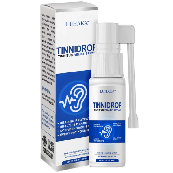 Luhaka TinniDrop Spray para aliviar el tinnitus
