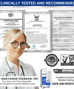 Luhaka TinniDrop Tinnitus Relief Spray