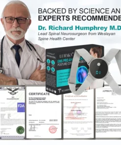 Luhaka™ EMS PRO Angle Sensing Posture Correction Device