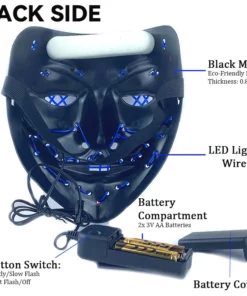 LumoMas™ Halloween LED Light Up Mask
