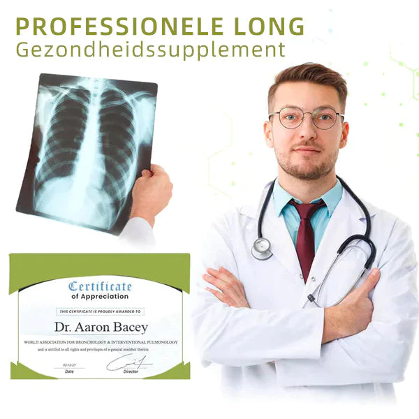 LungGuard™ BreatheWellnatuurlijke kruidenspray kwa muda mrefu katika demhalingsondersteuning