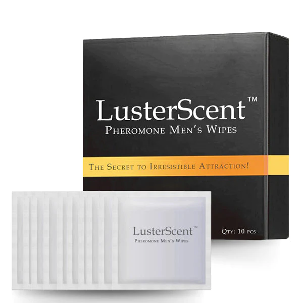 Мужчынскія сурвэткі LusterScent™ з феромонамі