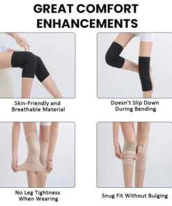 MoxiWrap™ Moxa Wool Moxibustion Graphene Self-Heating Knee Wrap